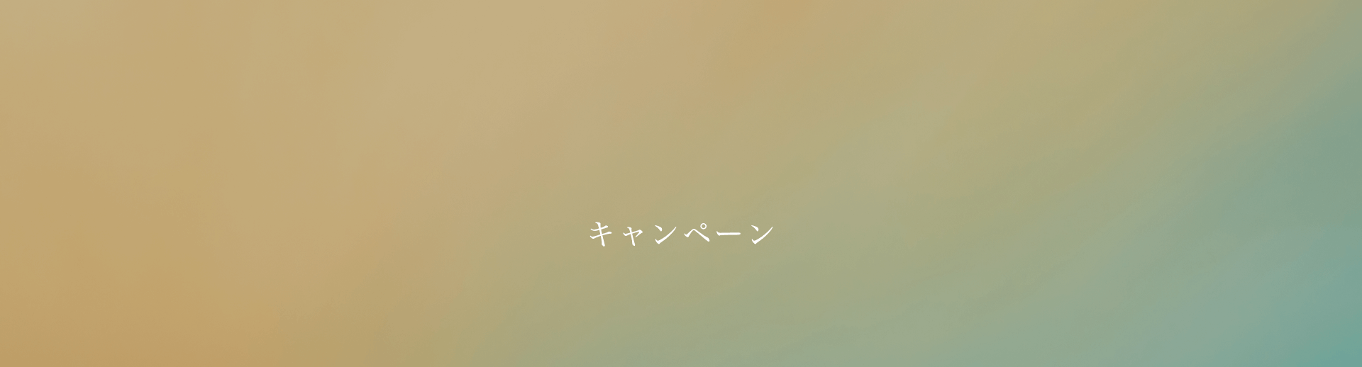 キャンペーン