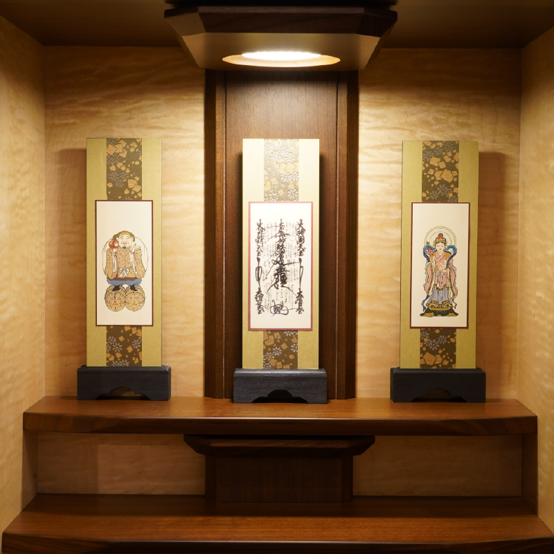 日蓮宗】 墨華 スタンド軸 - INORI PLACE工匠館INORI PLACE工匠館